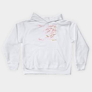 Tales of the Pink Cherry Blossom Kids Hoodie